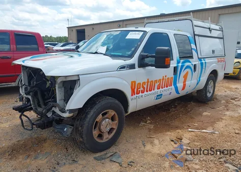 2016 Ford F-250 Xlt из США, поврежденный, VIN 1FT7W2A69GEC16213